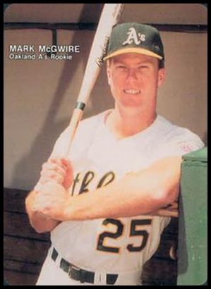 1987 Mother's Cookies Mark McGwire 2 Mark McGwire